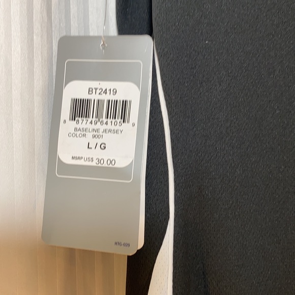 NWT ASICS Short sleeve sport shirt size large - Picture 6 of 7